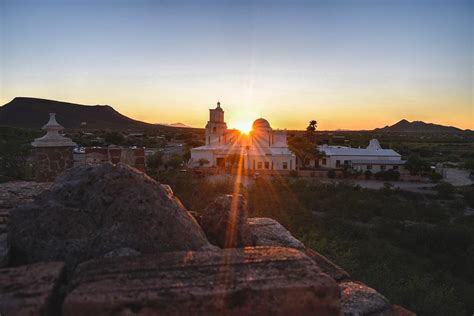 San Xavier Mission Del Bac Sunset Tucson Az Photograph By Chance