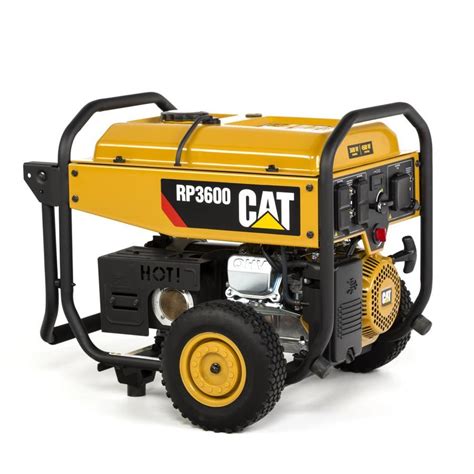 Cat RP3600 EPA Compliant 3600 Running Watt Gasoline Portable Generator