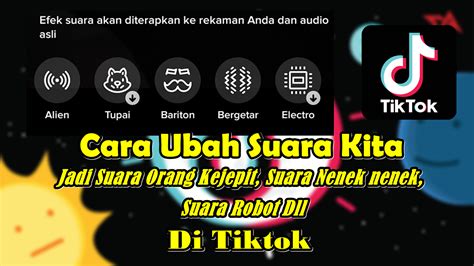 Cara Menggunakan Efek Suara Di Tiktok Rumah Multimedia