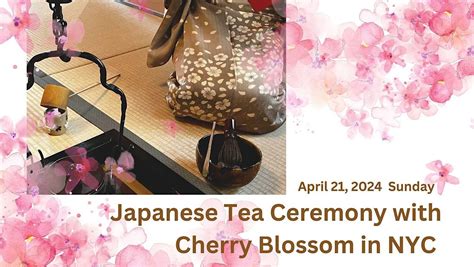 The Art of the Tea Ceremony with Cherry Blossom, Globus Washitsu -Tea ...