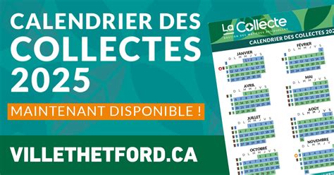 Le Calendrier Des Collectes De Mati Res R Siduelles Est Maintenant