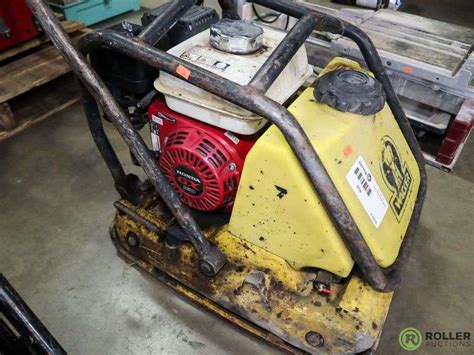 Wacker WP1550 Plate Compactor, Honda GX160 Gas Engine - Roller Auctions