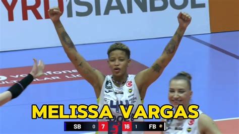 Melissa Vargas Fenerbahce Opet Vs Sariyer BLD Turkish Volleyball