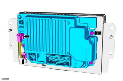 Ford Fusion SYNC Module APIM Removal And Installation