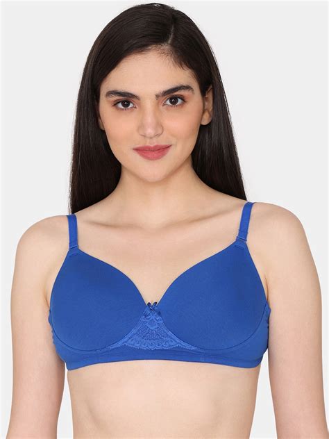 Buy Zivame Full Coverage Lightly Padded Cotton Bra Bra For Women 27088350 Myntra