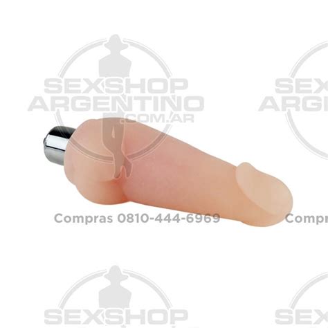 Sexshop Argentino Mini Dildo Con Vibracion Y Suave Textura