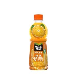 Jual Minute Maid Pulpy Orange Ml Shopee Indonesia