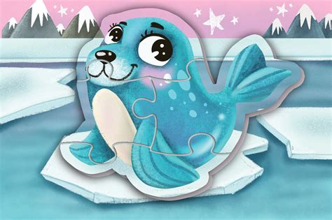 CHILDREN'S PUZZLES WITH OCEAN ANIMALS on Behance