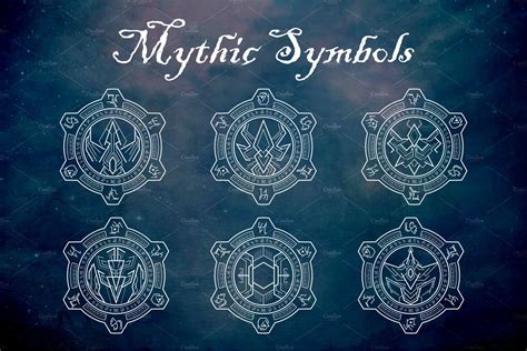 Mythic Symbols | Illustrations ~ Creative Market