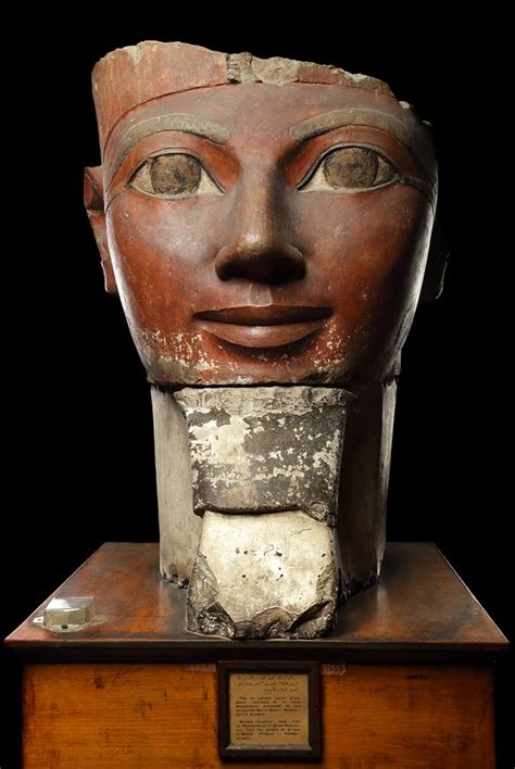 Head Of Queen Hatshepsut Egyptian Museum Cairo