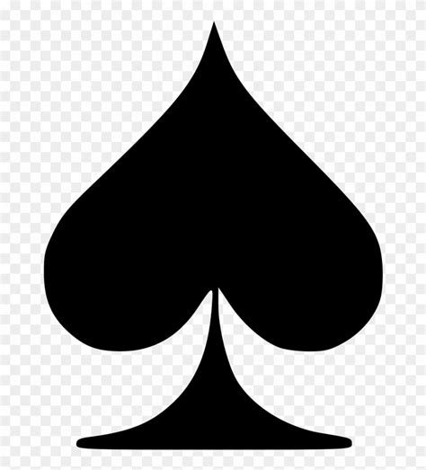 File Card Spade Svg Ace Of Spades Png Free Transparent Png