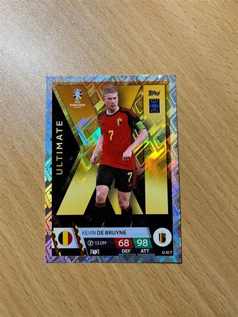 Topps Match Attax Euro 2024 Ultimate Kevin De Bruyne Kaufen Auf Ricardo