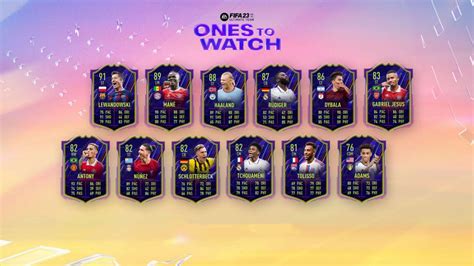 FIFA 23 Ya están disponibles los Ones to Watch FIFAntastic