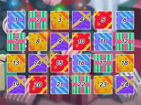 Advent Calendar - Open the box