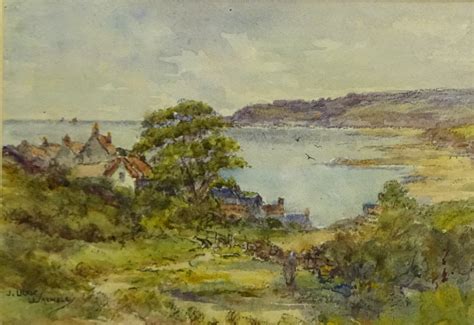 James Ulric Walmsley British 1860 1954 Robin Hoods Bay Watercolour