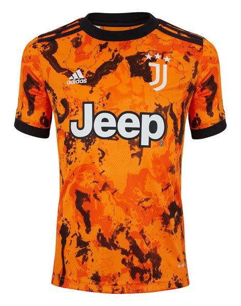 adidas Kids Juventus 20/21 Third Jersey - Orange | Life Style Sports IE