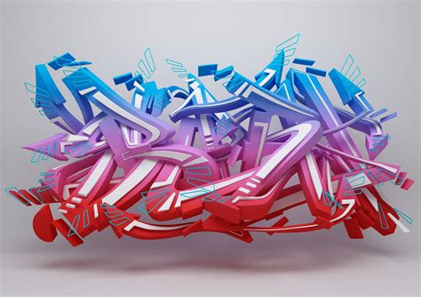 Graffiti - Wild Style 3D :: Behance