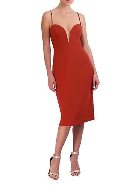 Shop Bcbgmaxazria Strapless Midi Dress Saks Fifth Avenue