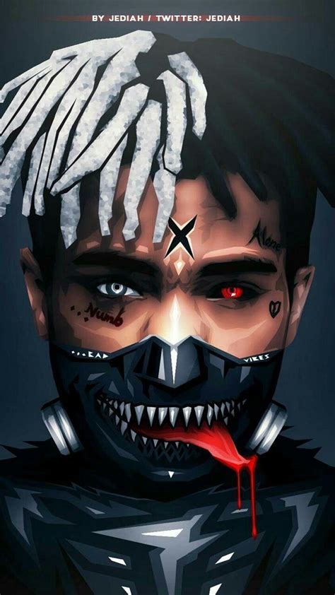 XXXTentacion Dope Cartoon Wallpapers - Top Free XXXTentacion Dope ...