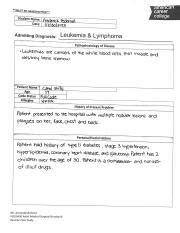 Clinical Significance of Leukemia & Lymphoma Diagnosis | Course Hero