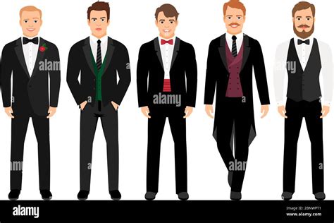 Hombre En Traje Conjunto Ilustraci N Vectorial Dibujos Animados De