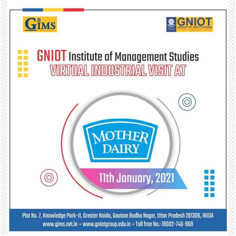 Virtual Industrial Visit Gims Gniot Campus Greater Noida