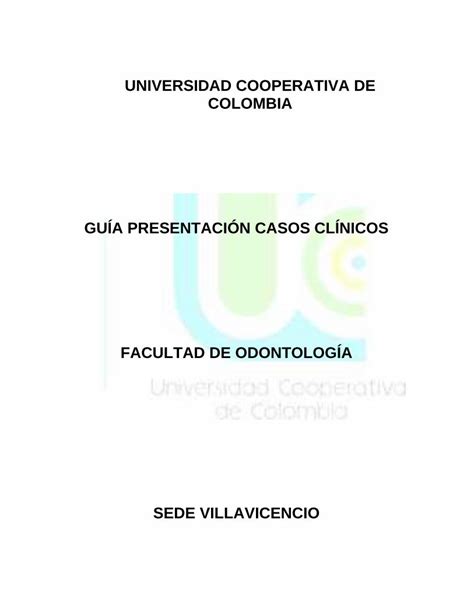 Pdf Universidad Cooperativa De Colombia Gu A Pdf Filegu A