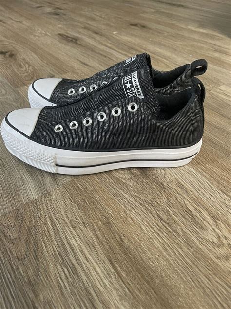 Converse All Star Lift Platform Black And White Chuck… - Gem