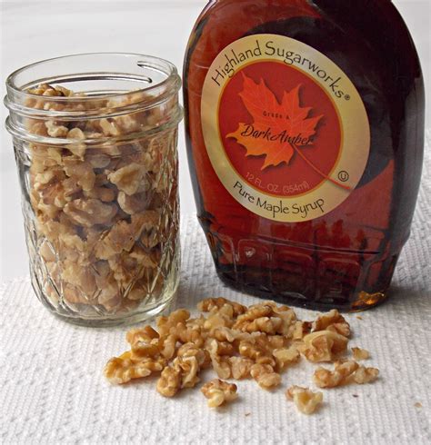 Mystery Lovers Kitchen How To Make Wet Walnuts Easy Maple Walnut