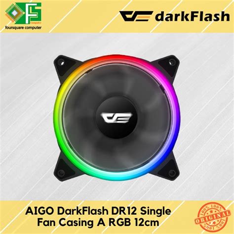 Jual Aigo Darkflash Dr Pro Single Dual Ring Fan Casing Cm A Rgb