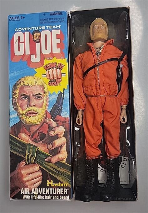 Gi Joe Adventure Team Air Adventurer Figure Hasbro Kungfu Grip