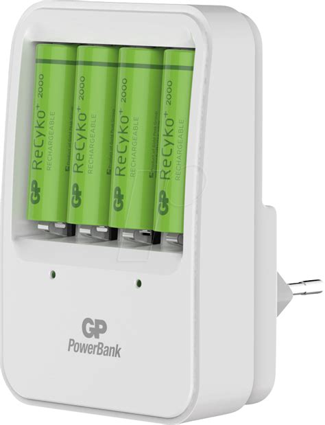 GP PB420 4AA2000: Wall charger PB420, NiMh, incl. 4x AA (Mignon ...