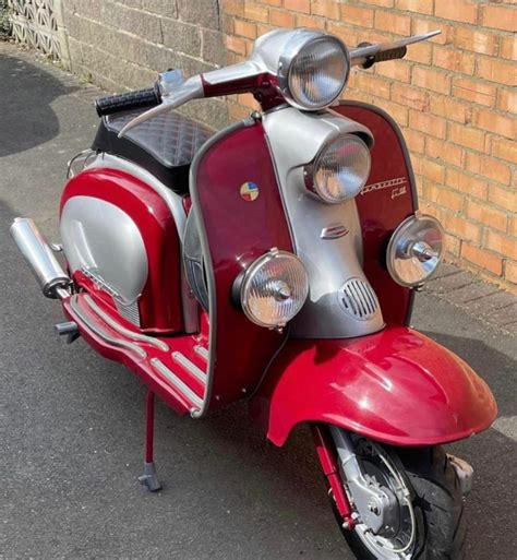 A Stunning Lambretta Li Series Running A Series Headstock