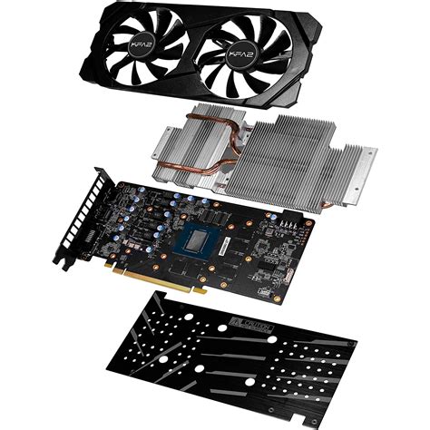 KFA2 Geforce 1660 Super 1 Click OC 6GB GDDR6 PCI-Express Graphics Card ...