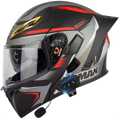 SOMAN Unisex Bluetooth Helmet Grail Tail - TITIP JEPANGTITIP JEPANG