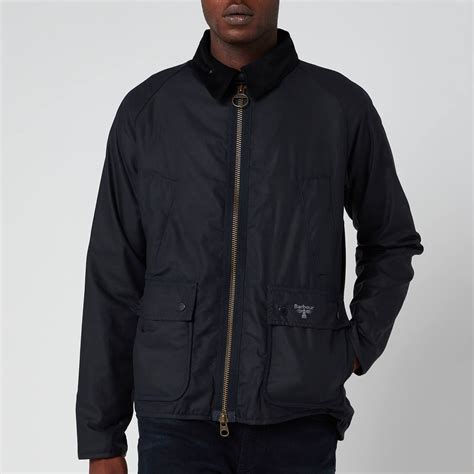 Barbour Beacon Mens Bedale Wax Jacket Navy