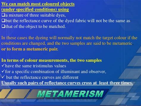 315 Metamerism