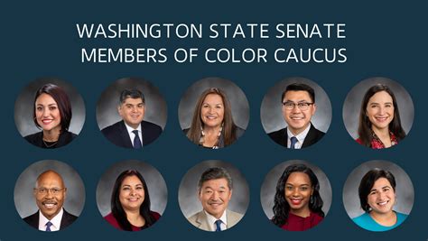 Members of Color Caucus - Washington Senate Democrats