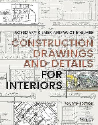 Construction Drawings And Details For Interiors Buy Online At Best