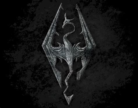 Skyrim Logo And The History Of The Game Logomyway