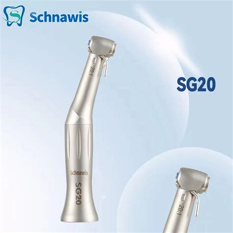 SG20 Contraangulo Dental Low Speed Handpiece 20 1 Reduction Implant