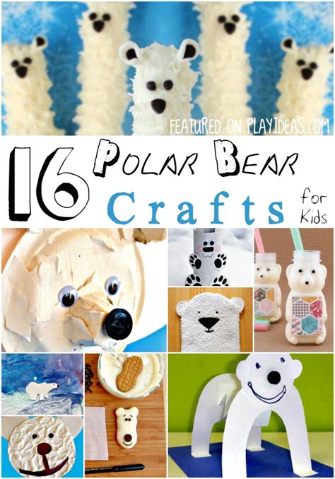 16 Polar Bear Crafts For Kids