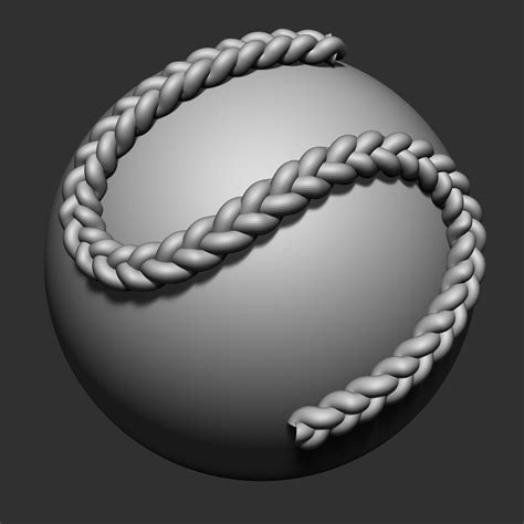 ArtStation - Zbrush Braid brush