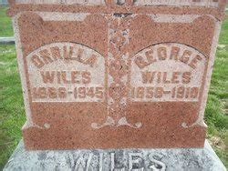 Orrilla Powell Wiles 1866 1945 Mémorial Find a Grave