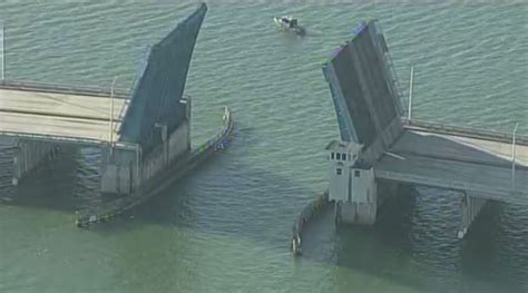 79th St Causeway West Bridge In Miami Reopens After Becoming Stuck Due