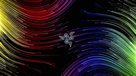 Colorful Love Lines 8K Wallpaper for Razer Blade 2022