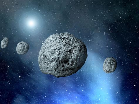 Asteroid In Space