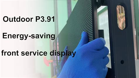 NSELED Outdoor P3 91 Energy Saving Front Service LED Display Screen