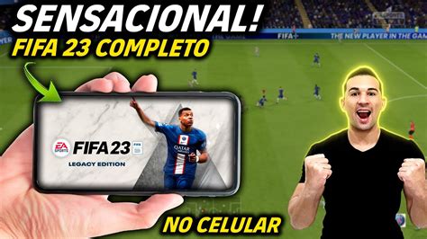 ESPETACULAR SAIU FIFA 23 COMPLETO MODO CARREIRA E UEFA CHAMPIONS