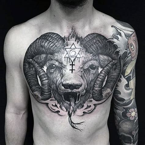 100 Goat Tattoo Designs For Men - Ink Ideas With Horns